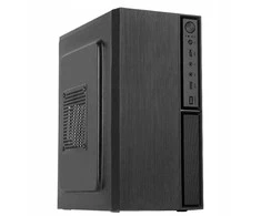 EUROCASE dėklas MC MF-320B, Micro Tower, 1xUSB-C, 2xUSB 3.0, 2x audio, be šaltinio