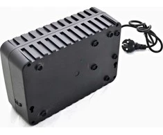EUROCASE UPS EA200PRO + 600VA gryna sinusinė banga (3x zásuvka)