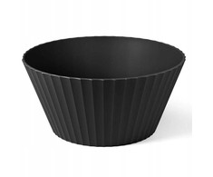 Eurofirany Misa NETTUNO dubuo, 25 cm skersmens, juodas