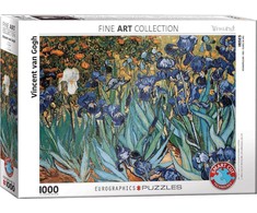 Eurographics Dėlionė 1000 vnt. - Vincentas van Gogas: Irisai