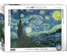 Eurographics Dėlionė 1000 vnt. - Vincentas van Gogas: Žvaigždėta naktis