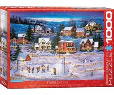 Eurographics „Ledo žvaigždės“ 1000 dalių premium dėlionė – ekologiška, 67×49 cm