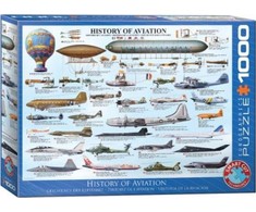 Eurographics Dėlionė 1000 vnt. - Aviacijos istorija