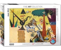 Eurographics Dėlionė 1000 vnt. - Joan Miro: Dirbamas laukas