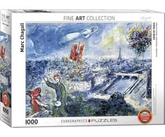 Eurographics Dėlionė 1000 vnt. - Marc Chagall: Le Bouquet de Paris