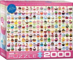 Eurographics Dėlionė 2000 vnt. - Šokoladiniai keksiukai