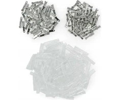 Eurokomp 2.8 mm jungčių rinkinys + rankovės 200 vnt, E5938
