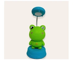 Euromic Kiddyz NL1 Kosmosa Vārnu Bērnu Nakts Gaisma Galda Lampa (20x10cm) ar USB Barošanu un zīmuļu asinātāju Zaļš