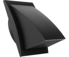 Išorinės ventiliacijos grotelės EUROPLAST ND12FVA, antracito
