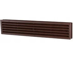 Durų ventiliacijos grotelės EUROPLAST VR459B, 450 x 92 mm