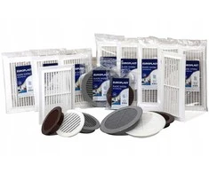Plast. ventiliacijos grotelės EUROPLAST VR150P, D150, pilkos