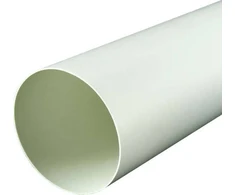 Ventiliacinis kanalas EUROPLAST D125, 1m
