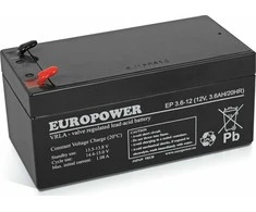 Europower AD893 EP 3.6-12 akumuliatorius