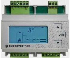 Euroster 3-dr maišytuvo valdiklis + siurblys + centrinio šildymo šaltinis