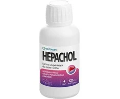 Gyvūnų papildas - EUROWET Hepachol (kepenų palaikymas šunims ir katėms, 125ml)