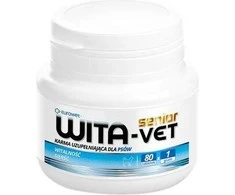 EUROWET Wita-Vet Senior - supplements for dogs - 80 tablets