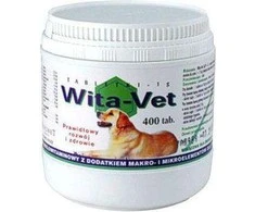 EUROWET Wita-Vet Complex - supplements for dogs - 400 tablets