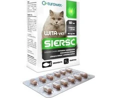 EWE EUROWET Wita-Vet Coat – papildai katėms – 60 tablečių