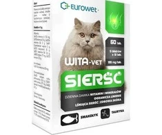 EWE EUROWET Wita-Vet Coat – papildai katėms – 60 tablečių