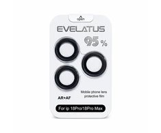 Evelatus Apsauginis stiklas Apple iPhone 18 Pro / 18 Pro Max fotoaparato lęšių apsauga Armor juodas (EVEAPP18PMCLPAB)