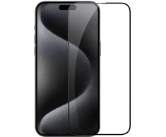 Evelatus Apsauginis stiklas Apple iPhone 15 Pro Max guminis apsauginis 3D stiklas pilnai apsaugantis nuo įsilaužimo, Japoniškas klijavimas, antistatinis EVEAPP15PMRG