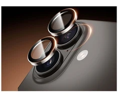 Evelatus Apsauginis stiklas Dux Ducis Apple iPhone 17 Camera Lens Protector Sidabrinis