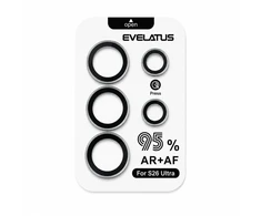 Evelatus Apsauginis stiklas Samsung Galaxy S26 Ultra Camera Lens Protector Armor Juodas (EVESAMS26UCLPAB)