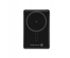 Evelatus Ārējais akumulators Evelatus Evelatus PD20W 5000mAh Power Bank MagLink Elite With Wireless charging EVEP02PBMES Sidabrinis EVEP02PBMES