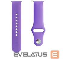 Evelatus Dirželis 20mm Silicone Loop Watch Straps (S/M 110mm) Deep Violetinė EVEAN20SWDP
