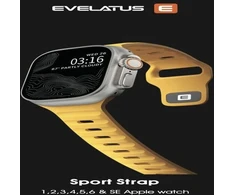 Evelatus Siksniņa Evelatus Evelatus Watch 38/40/41 Sport Silicone Loop Gold EVEAPP38SSLYG