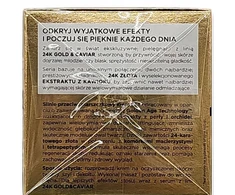 Eveline Cosmetics „Eveline 24K Gold&amp;Caviar“ kremas dienai ir nakčiai (65+), 50 ml