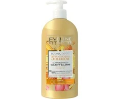 Eveline Cosmetics Eveline Botanic Expert 5 Oils Ultra-maitininantis kūno aliejus su losjonu, 350 ml
