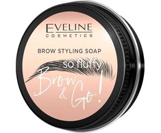 Eveline Cosmetics Brow&amp;Go! Styling Soap So Fluffy, 25 g