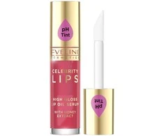 „Eveline Cosmetics Celebrity Lips“ blizgus lūpų aliejus „04 Redona“, 5 ml