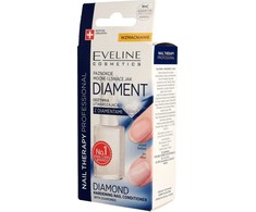„Eveline Cosmetics“ nagų priežiūros profesionalus deimantais kietėjantis kondicionierius 12 ml