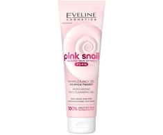 Eveline Cosmetics Rožinė Snail nawilżający żel do mycia twarzy 140ml