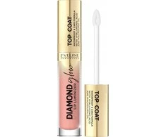 Eveline Cosmetics Diamond Glow Lip Luminizer Top Coat 13 Peach Fuzz, 4,5 ml