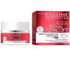 Eveline Cosmetics lazerinis Therapy Total Lift głęboko regenerujący krem-serum 70+ 50ml