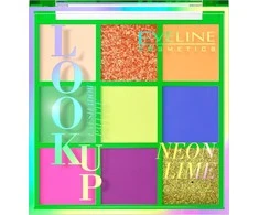 Eveline Cosmetics Look Up akių šešėlių paletė (neoninė) Neon Lime, 10,8 g
