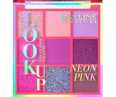 Eveline Cosmetics Look Up akių šešėlių paletė (neoninė) Neoninė Rožinė, 10,8 g