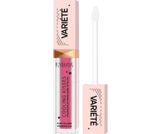 Eveline Cosmetics „Variete 06 Amazing Kiss“ 6,8 ml vėsinantis apimties suteikiantis lūpų blizgis