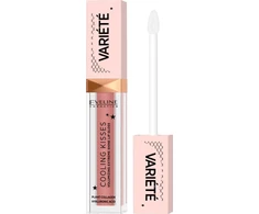 Eveline Cosmetics „Variete 03 Star Glow“ 6,8 ml vėsinamasis apimties suteikiantis lūpų blizgis