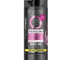 Eveline Cosmetics Eveline FaceMed+ Detoskin Professional Micellar Vanduo, 650 ml