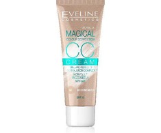Eveline Cosmetics Magical Colour Correction CC multifunkcyjny podkład 52 Medium rusvai gelsvas 30ml