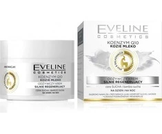 Eveline Cosmetics Eveline COENZYME Q10 ožkos pienas intensyviai regeneruojantis dieninis ir naktinis kreminis, 50 ml