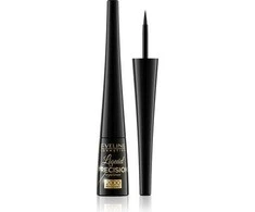 Eveline Cosmetics Eveline Liquid Precision Akių apvadas 2000 Procent Matt Juodas 3 ml