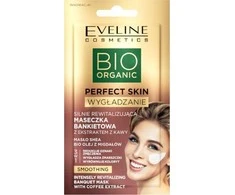 Eveline Cosmetics Veido kaukė su kavos ekstraktu Eveline BIO Organic Perfect Skin, 8 ml