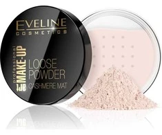 Eveline Cosmetics Art Make-Up Loose Powder Cashmere Mat matujący puder sypki 02 rusvai gelsvas 20g