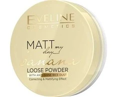 „Eveline Cosmetics“ „Eveline Matt My Day“ bananų biri pudra 6 g