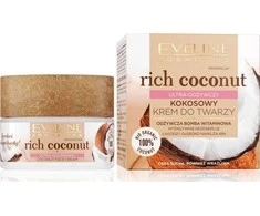 Eveline Cosmetics Eveline Rich Coconut Ultra maitininantis Face Kreminis, 50 ml